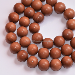 Cuentas japonesas de oración Mala, cadena suelta de madera de sandalia vieja, producto de calidad superior - Product Image 1