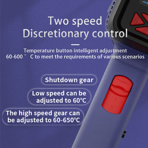 Qili 113 Novo Design Temperatura Ajustar Heat <span class=keywords><strong>Gun</strong></span> Case Plástico Duro Ferramenta Brinquedo - Product Image 5