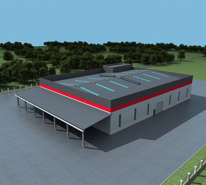 Industria de Construcción Metálica y Fabricación de Acero, Exportador de Estructuras de Acero Prefabricadas, Fábrica de Estructuras de Acero - Product Image 4