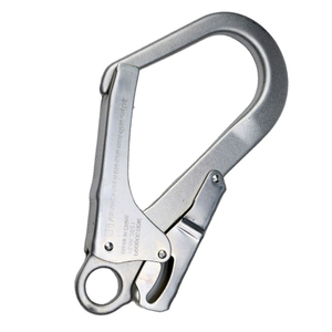 Perna gêmea Aço Lanyard Gancho Personalizado Gancho Giratório Mosquetão Queda Proteção Cinto De Segurança Andaimes Ganchos Quick Connect Buckle - Product Image 6