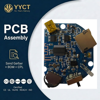Assemblage de cartes PCBA multicouches FR4 personnalisées pour l'électronique grand public verte, certification IATF16949 pour haut-parleurs d'amplification OEM