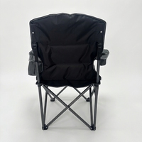 Chaise de camping pliante style Quad / X-frame avec accoudoirs et porte-gobelets, idéale pour la plage et les voyages – Offre spéciale fabricant