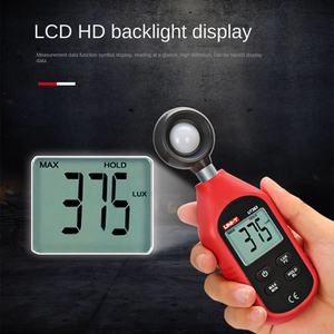 Misuratore di Illuminazione Digitale Uleid UT381/382/383BT/383S, Rilevatore Linguistico ad Alta Precisione Rosso/Nero con Etichetta Privata - Product Image 3