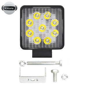 4 "ont mené la lumière de travail 27w hors route a mené la lampe 27w led lampe d'inondation 27w led la lumière de travail 12v <span class=keywords><strong>l</strong></span> - Product Image 5
