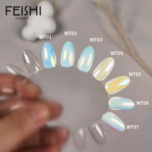 Порошок хамелеона HNDO Aurora, пигмент для ногтей, блестящий порошок хамелеона для ногтей - Product Image 5