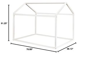 Đảm Bảo Chất Lượng Trẻ Em Bé Toddler Nhà Thiết Kế Khung Đồ Nội Thất Hiện Đại Rắn Tre Đôi Kích Thước Giường Kid Toddler Giường - Product Image 3