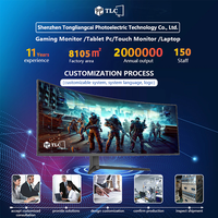 Moniteur PC Gaming Incurvé 5K de 49 Pouces LED 165 Hz Sans Bordure, Grand Écran d'Ordinateur pour Gamers (Vente en Gros)