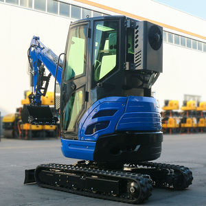 Землеройная техника, ковш для мини-экскаватора, 2-тонный мини-экскаватор с кабиной, бесплатная доставка, отвал для мини-экскаватора-бульдозера - Product Image 4