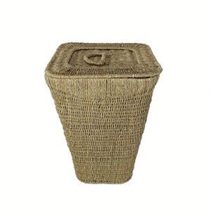 Factory Selling Hand Woven Large Capacity Laundry Hamper Home Hotel Eco-friendly Firmly Storage <b>Basket</b> - Product Image 4