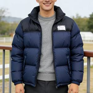Chaqueta para hombre de invierno, impermeable, cortavientos, gruesa, con relleno de plumón, para esquí, de superficie lisa, para <span class=keywords><strong>North</strong></span> City Wholesale - Product Image 5