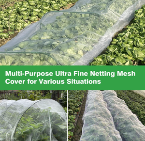 Bahçe Koruyucu Ultra İnce Örgülü Kalın Kenarlı Sera Sıra Örtüleri Ekran Bariyer Ağı - Product Image 3