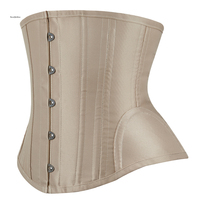 Corset Bustier Gothique Sexy en Satin pour Femme, Amincissant, Effet Sablier, Gaine Ventre Plat, Lingerie Respirante