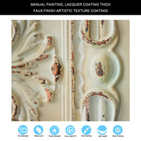 Plaques de plafond décoratives en PVC 2x2 pieds, effet vieilli craquelé, multicolores, blanc, ignifuges, insonorisées, imperméables, pour usage hôtelier, classe anti-feu