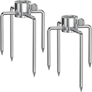 Portable Out Cuisson <span class=keywords><strong>Accessoires</strong></span> Rôtisserie Broche Tige Fourchettes À Viande Bbq Grill <span class=keywords><strong>Accessoires</strong></span> Universel En Acier Inoxydable Bbq Fourchette - Product Image 2