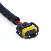 Connecteur de fil de voiture, adaptateur de prise de câble pour phare antibrouillard LED HID, ampoule de phare à Led, H8 H9 H11