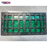 Module LED RGB extérieur P5 320x160mm, panneau d'affichage LED étanche 64x32 pixels pour mur vidéo publicitaire et signalétique