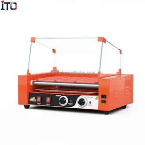 CE Approval Low Noise Hot Dog Roller Grill/Hotdog Griiling Machine For Sale
