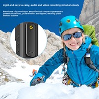 Caméra de sport portable 4K transfrontalière avec clip dorsal, enregistreur vidéo pour moto et vélo, écran 1,31 pouces