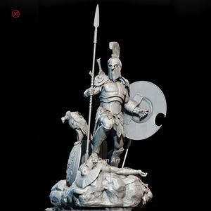 Artisanat en métal fait main personnalisé Figure Sculpture Bronze Laiton Soldat romain Statues à <span class=keywords><strong>vendre</strong></span> - Product Image 1