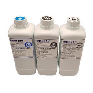 Encre d'impression textile sans sédiments <span class=keywords><strong>Tinta</strong></span> Dtf de qualité supérieure I3200 et poudre pour imprimante à encre blanche Epsn XP600 I3200 I1600 A1 A3 DTF - Product Image 1