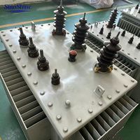 Transformador de Distribución Trifásico S11 de Fábrica, Totalmente Sellado, Lleno de Aceite, 315/500/1250kVA, Ahorro de Energía, Reductor de Voltaje