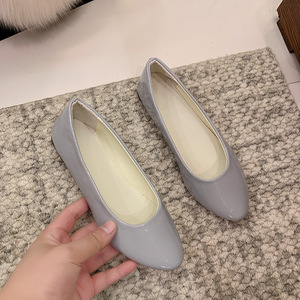 <span class=keywords><strong>Zapatos</strong></span> Planos <span class=keywords><strong>de</strong></span> <span class=keywords><strong>Mujer</strong></span> Gleibo con Punta en Pico, Elegantes, Parte Superior <span class=keywords><strong>de</strong></span> PU, Cierre con Hebilla, Cómodos, Profesionales, para Oficina, Trabajo, Tacón Oculto - Product Image 4