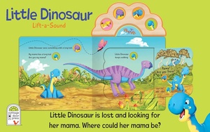 Libro Audio Interattivo sui Dinosauri con 4 Pulsanti Sonori di Dinosauri |   Libro Illustrato Educativo sugli Animali Preistorici per Bambini e Piccoli - Product Image 3