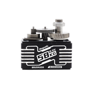 フラッシュホビー42KG58KG 8.4V14ビットマグネットセンサーブラシレスサーボ1/5RCカートラックボートSanwa SSR、NB4、FTBモードと互換性があります - Product Image 3