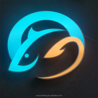 Enseigne électrique 3D personnalisée en acrylique pour l'extérieur Enseigne lumineuse avec mots et caractères Enseigne lumineuse avec lettres éclairées