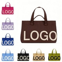 Nouveaux sacs cabas jacquard tendance pour femmes, grands sacs à main en tricot, sac cabas personnalisé avec logo pour un usage quotidien
