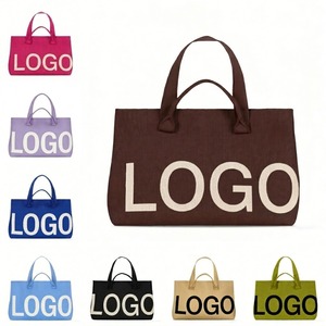 New Trending Women'S Jacquard Tote <b>Bags</b> <b>Large</b> Knitted <b>Shoulder</b> Handbag Tote Custom Letter Logo For Daily Use - Product Image 1