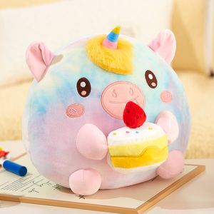 2024 New <strong>Design</strong> Cartoon Pink <strong>Unicorn</strong> Plush <strong>Toy</strong> Children's Lovely Stuffed Animals <strong>Squishy</strong> Pillow in Birthday Christmas Wholesale - Product Image 4