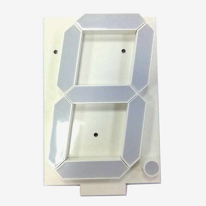 6 Inch 7 Segment LED Display - Super Red, 50000 Hours Lifespan