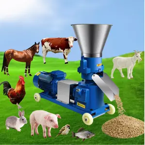 Granuleur pelet makinesi Chaine De üretim D'aliment beslenme tahıl Des Granuleuse Verser dökün Aliments Animaux makinesi