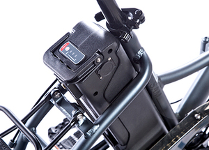 Bicicleta Eléctrica Plegable Urbana Ligera de 22 kg con Cuadro Bajo, Suspensión de Horquilla de 5 Niveles de Asistencia, Batería de 36V 13Ah, Shimano 7 Velocidades, Stock de la UE - Product Image 4