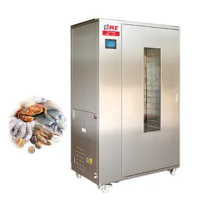 IKE Deshydrateur mesin pengering makanan ikan, pompa panas CE makanan dehidrator baja tahan karat disediakan 220v 2 tahun