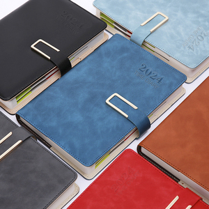 <span class=keywords><strong>2023</strong></span>ที่กำหนดเอง Personalizada โลโก้แม่เหล็กโน้ตบุ๊คหนังวางแผนวาระ - Product Image 5