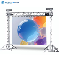 Panel LED Portátil P2.5 P2.6 P3.91 para Interiores y Exteriores, Pantalla LED de Alquiler para Iglesias, Eventos y Fondos de Escenario, Resistente a la Intemperie
