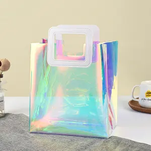 حقيبة يد مخصصة للهولوجرام بشعار مقاومة للماء تعمل بالأشعة الزاهية بالليزر حقائب يد هولوجرافيك