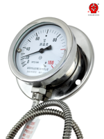 Temperature Thermometer 0-200C Capillary Remote Probe Stainless Steel IP66 Dial Display 1 Year Warranty OEM/ODM