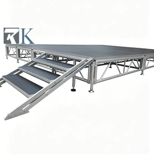 Good Quality Outdoor Performance Aluminum Adjustable Height Concert Stage Platform Event Truss Plywood Portable Stage - Product Image 1
