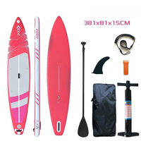 SUP gonflable en gros avec noyau d'air extra épais pour une meilleure stabilité, un soutien robuste et une expérience de navigation confortable