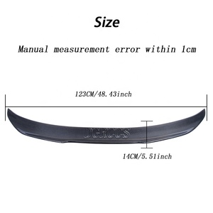 Aileron arrière en fibre de carbone style PSM pour BMW Série 3 G20 G28 & M3 G80, décoration d'apparence, 2018-2023 - Product Image 3