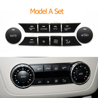 Boutons de commande de climatisation, de volume du vent et de chauffage pour Mercedes Benz Classe C GLK W204 X204 C180 C200 C300