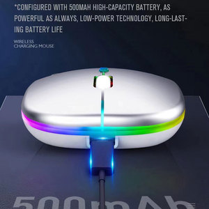 X824 Novo Computador Acessórios Para Office Business <span class=keywords><strong>Mouse</strong></span> Mudo Silencioso Dual-mode Optical Wireless <span class=keywords><strong>Mouse</strong></span> Luminous Rgb Gaming Mous - Product Image 2