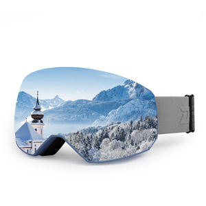 कम MOQ कस्टम हाई एंड मल्टी फंक्शनल टोरिक लेंस और बेलनाकार लेंस 2 इन 1 मैग्नेटिक स्नो गॉगल्स स्नोबोर्ड स्की गॉगल्स - Product Image 4