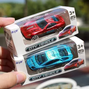 סגסוגת מותאם אישית סט קידום מכירות סימולציה מיניאטורי צעצוע יצוק כלי רכב אחורי דגם רכב צעצוע למשוך לאחור