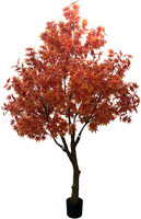 Arbre d'érable artificiel réaliste de 8,5 pieds, livraison rapide en 7 jours, décoration intérieure pour centre commercial, bureau, restaurant