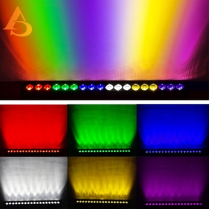Luminaria LED de pared de aluminio impermeable con control puntual, 18 piezas, 4 en 1, 5 en 1, 6 en 1, IP65 - Product Image 5