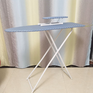 Planche à repasser pliante GHA0002 en acier, rectangulaire, sur pied, pour vêtements, à utiliser dans la salle de repassage, avec design pliable - Product Image 2
